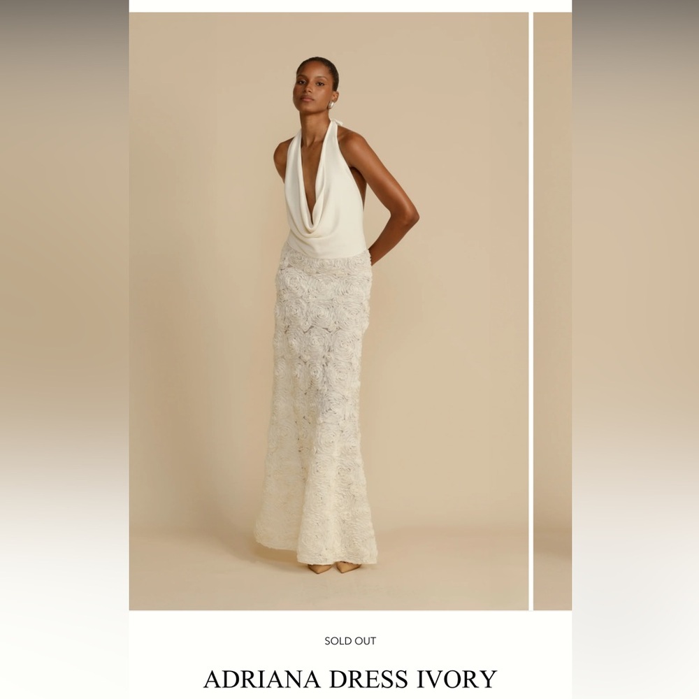 Arcina Ori Adriana Dress Ivory Small